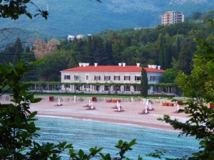 beach villa from island