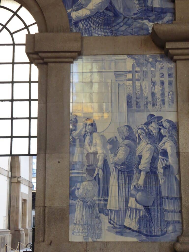 Tile mural