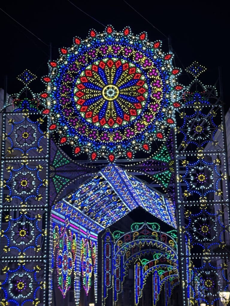 Light up church in Ragusa