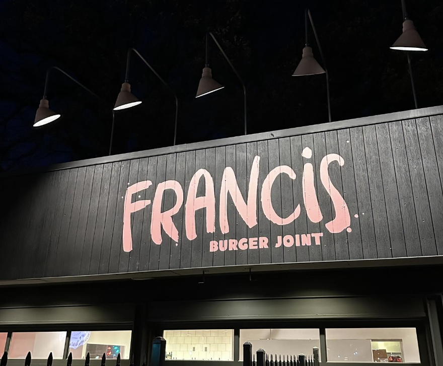 Featured image for “Francis Burger Joint’s second location opens November 21”