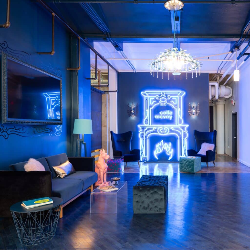 Colle McVoy lounge