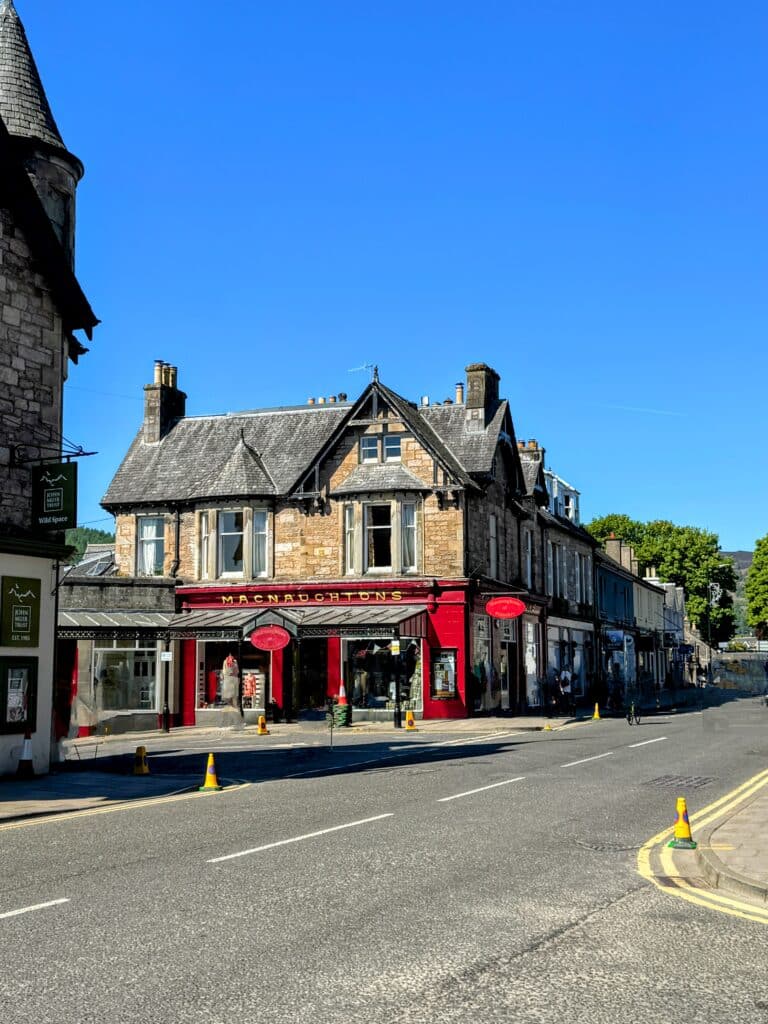 building in Pitlochryand
